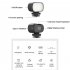 Pocket RGB Camera Light  Rechargeable Handheld LED Video Fill Light With LCD Display  1 4  Screw Mount Adapter And Cold Shoe  Portable Selfie Light For Live Str