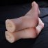 Podophilia Male Masturbation 1 pair Artificial Foot with Simulate Vagina for Foot Fetish Sex Toy and Photo Foot Model  36 5 29 8  packaging size 