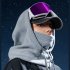 Polar Fleece Balaclava Wind Resistant Winter Face Mask Fleece Ski Mask Warm Face Cover Hat Cap Scarf DMZ96 For Men Women grey One size fits all