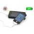Polycrystalline Solar Panel Power Bank with LED Light and a large 21000mAh Capacity plus two USB Outputs