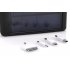 Polycrystalline Solar Panel Power Bank with LED Light and a large 21000mAh Capacity plus two USB Outputs
