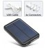 Polycrystalline Solar Panel Power bank has a 8000mAh Capacity and USB Output