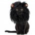 Polyester  Headgear Wig Hat Dog Cat Lion Shape Costume Pet Supplies M