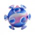 Pop Ball Toys 3d Silicone Suction Cup Ball Decompression Anxiety Relief Toys For Children Birthday Gifts mixed blue