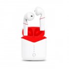 Pop up Wireless Earphones P20 TWS Stereo Wireless Earbuds Earphone Bluetooth 5 0 Headphones Red