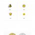 Porcelain Cutting Disc for Grinder Diamond Brazing Slice Cutting Tool  Accessories Golden