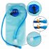 Portable 2L Bicycle Riding Outdoor Water Bag Travel Hiking Water Bladder blue One size