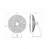 Portable 7 Blades Handheld Small Fan USB Charging Desktop Fan for Home Bedside red Mobile Edition