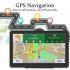 Portable 7 inch Car GPS Navigation 256M 8GB South America map 