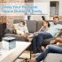 Portable Air Cooler Fan Mini Air Conditioner 3 Speeds Personal Cooling Fan With 7 color Gradient Night Light three generations