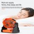 Portable Air Cooling Fan 270 Degree Adjustable Rechargeable Electric Fan Household Electrical Appliances Black Green