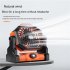 Portable Air Cooling Fan 270 Degree Adjustable Rechargeable Electric Fan Household Electrical Appliances Black Green