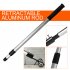 Portable Aluminium Alloy Retractable Rod for Weeder Grass Trimmer Garden Trimming Tool Only Rod  Special rod for weeder