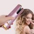 Portable Automatic Curling Iron Multipurpose Fast Heating Smart Cordless Usb Electric Hair Curler Styling Tool Green