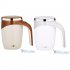 Portable Automatic Magnetic Stirring Coffee Mug Rechargeable 304 Stainless Steel Electric Mixing Cup Self Mixing Coffee Tumbler coffee rechargeable