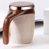 Portable Automatic Magnetic Stirring Coffee Mug Rechargeable 304 Stainless Steel Electric Mixing Cup Self Mixing Coffee Tumbler coffee rechargeable