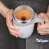 Portable Automatic Magnetic Stirring Coffee Mug Rechargeable 304 Stainless Steel Electric Mixing Cup Self Mixing Coffee Tumbler coffee rechargeable