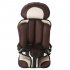 Portable Baby Safety Seat Cushion Pad Thickening Sponge Kids Car Seats for Infant Boys Girls Brown