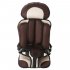 Portable Baby Safety Seat Cushion Pad Thickening Sponge Kids Car Seats for Infant Boys Girls Brown