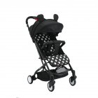 Portable Baby Stroller Multifunctional Compact Foldable Detachable Shock Absorption Infant Stroller Mickey