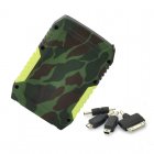 Portable Battery Bank with 7800mAh of power to charge all your gadgets on the go   Charge your phone  MP3 player  handheld gaming console and more anywhere