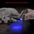 Portable  Black  Light  Flashlight Child Pet Urine Stain Detector Handheld Flashlight Detector Black