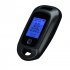 Portable Blowing Type Tester Handheld High Precision Breathalyzer Usb Rechargeable Digital Breath Tester Black