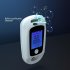 Portable Blowing Type Tester Handheld High Precision Breathalyzer Usb Rechargeable Digital Breath Tester Black