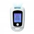 Portable Blowing Type Tester Handheld High Precision Breathalyzer Usb Rechargeable Digital Breath Tester White