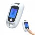 Portable Blowing Type Tester Handheld High Precision Breathalyzer Usb Rechargeable Digital Breath Tester White