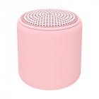 Portable <span style='color:#F7840C'>Bluetooth</span> <span style='color:#F7840C'>Speaker</span> Mini Wireless Stereo Handsfree Music Box for All Smartphones Computer wit Pink