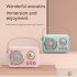 Portable Bluetooth Speaker B152 Audio Integrated Microphone Speaker Small Family KTV Pink