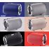 Portable Bluetooth Speaker S518 Straps Support FM TF Card   AUX   Mobile Phone Call Audio Notebook Speaker blue