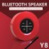 Portable Bluetooth Speaker Wireless Subwoofer Hands Free Calling Loudspeaker Speaker with Microphone Gold