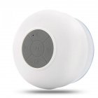 Portable Bluetooth compatible  Speaker Wireless Waterproof Speaker Hands free Car Speaker Loudspeaker Suitable For Mobile Phone Pc White