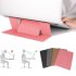 Portable Bracket for Macbook Invisible Laptop Stand Holder Ultra Thin Seamlessly Detachable Adjustable Notebook Riser gray