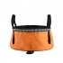 Portable Bucket Double layer Folding Washbasin Laundry Basin Footbath Fishing Bucket For Outdoor Camping 12L red