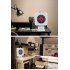 Portable CD Player with Bluetooth Home Audio Boombox with Remote Control FM Radio Built in HiFi Speakers CD player white
