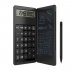 Portable Calculator 6 inch Large Display Office Desk Calcultors With Erasable Writing Table  basic Version  black
