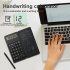 Portable Calculator 6 inch Large Display Office Desk Calcultors With Erasable Writing Table  basic Version  black