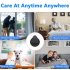 Portable Camera Supporting 128G TF Card 1080P WIFI Camera Cams Monitor Siren Alarm Night Vision For Delivery Riding Indoor H13B