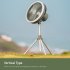 Portable Camping Fan With Adjustable Brightness LED Light USB Rechargeable Outdoor Camping Fan Tent Hanging Fan With Remote Control For Outdoor Travel Fishing P