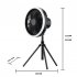 Portable Camping Fan With Adjustable Brightness LED Light USB Rechargeable Outdoor Camping Fan Tent Hanging Fan With Remote Control For Outdoor Travel Fishing P