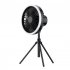 Portable Camping Fan With Adjustable Brightness LED Light USB Rechargeable Outdoor Camping Fan Tent Hanging Fan With Remote Control For Outdoor Travel Fishing P