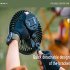 Portable Camping Fan With Adjustable Brightness LED Light USB Rechargeable Outdoor Camping Fan Tent Hanging Fan With Remote Control For Outdoor Travel Fishing P