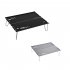 Portable Camping Table Lightweight Outdoor Folding Table Removable Dining table For Picnic Lap Table 29 8 x 21 x 8 4 Cm ST 05  Grey