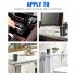 Portable Car  Ashtrays Cigarette Lighter Automatic Lighting Light Detachable Garbage Cans silver