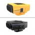 Portable Car Heater  2 in 1 Fast Heating And Cooling Fan  Auto Heater Defroster Windshield Defogger  Plugs In Cigarette Lighter  360 Degree Rotation  12V  yello