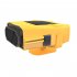 Portable Car Heater  2 in 1 Fast Heating And Cooling Fan  Auto Heater Defroster Windshield Defogger  Plugs In Cigarette Lighter  360 Degree Rotation  12V  yello
