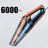 Portable Car Vacuum Cleaner  60W High Power 5500Pa  5M Power Cord Wire Control Handheld Vacuum with Wet Or Dry